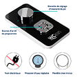 WC CLEAN - Kit bidet douchette slim pour abattant 'jet' coloris noir - vignette