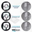 WC CLEAN - Kit bidet douchette slim pour abattant 'jet' coloris noir - vignette