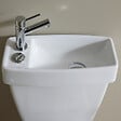 PLANETE BAIN - Pack WC avec lave mains intégré gain de place Sortie Horizontale - vignette