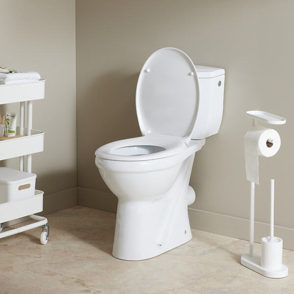 PLANETE BAIN - Pack WC surélevé SH blanc - sortie horizontale - large