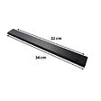 PLANETE BAIN - Poignée noire 34 cm pour meuble lave-mains - entraxe 32 cm - Austral - vignette