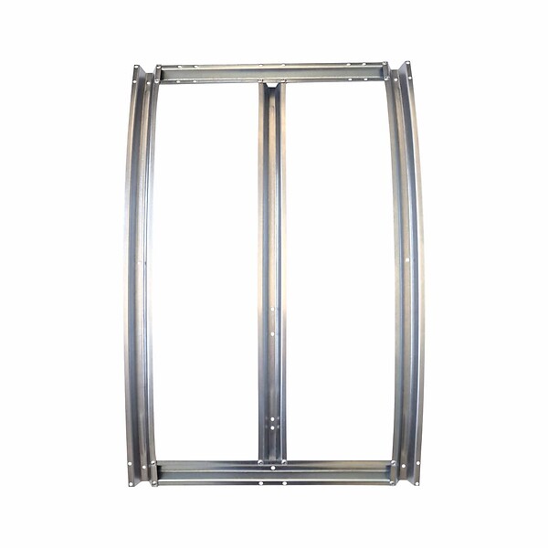 KLASIKA GREENHOUSES - Fenêtre de toit serre KLASIKA SLIM 100 x 60 cm, ouvre-fenêtre automatique inclus - large
