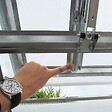 KLASIKA GREENHOUSES - Fenêtre de toit serre KLASIKA BERNARD 48 x 69 cm, ouvre-fenêtre automatique inclus - vignette