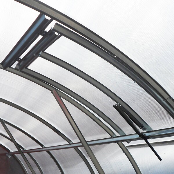 KLASIKA GREENHOUSES - Fenêtre de toit serre KLASIKA BALTIC LT 100 x 60 cm, ouvre-fenêtre automatique inclus - large