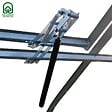 KLASIKA GREENHOUSES - Fenêtre de toit serre KLASIKA ARCH 100 x 60 cm, ouvre-fenêtre automatique inclus - vignette