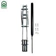 KLASIKA GREENHOUSES - Fenêtre de toit serre KLASIKA ARCH 100 x 60 cm, ouvre-fenêtre automatique inclus - vignette