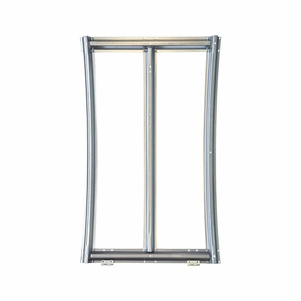 KLASIKA GREENHOUSES - Fenêtre de toit serre KLASIKA TUBE 100 x 60 cm, ouvre-fenêtre automatique inclus - large