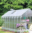 KLASIKA GREENHOUSES - Fenêtre de toit serre KLASIKA HOUSE 48 x 69 cm, ouvre-fenêtre automatique inclus - vignette