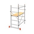 BRIXO - Echafaudage roulant pliable Travaux intérieur/Extérieur Charge max 120kg Plateau 110x40cm Anti dérapante BRIXO - vignette