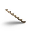 DIRECT-ABRIS - Limon 7 Marches Escalier Pin Traite - Escalier Extérieur - Pré-entaillé - vignette