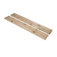 DIRECT-ABRIS - Escalier Bois Exterieur - 3 Marches - Largeur : 1m20 - Hauteur : 51cm - Sans Contremarches - Pin du Nord - Traité Autoclave - vignette