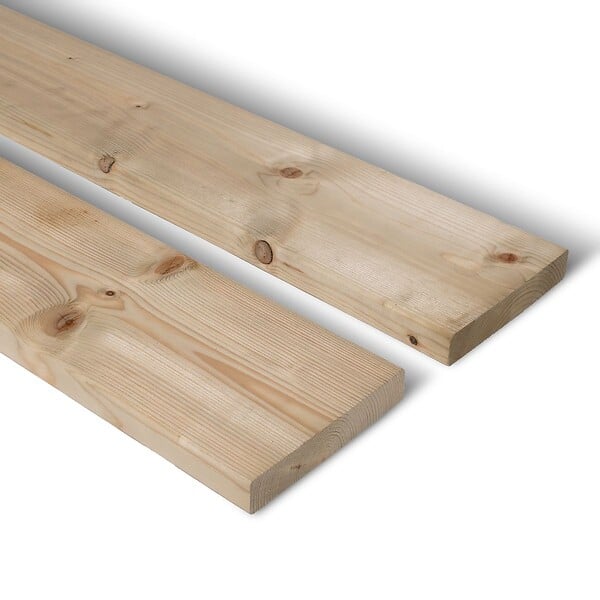 DIRECT-ABRIS - Escalier Bois Exterieur - 15 Marches - Largeur : 1m20 - Hauteur : 2m55 - Sans Contremarches - Pin du Nord - Traité Autoclave - large