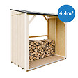 TIMBELA - Abri à bûches - 220x120xH220 cm / 2,54 m² - Capacité ~4,4 m³ - TIMBELA M984 - vignette