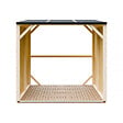 TIMBELA - Abri à bûches - 220x120xH220 cm / 2,54 m² - Capacité ~4,4 m³ - TIMBELA M984 - vignette