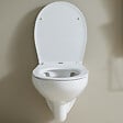 PLANETE BAIN - Cuvette WC suspendu NF sans bride Geo, abattant frein de chute declipsable - vignette