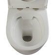 SIAMP - Pack WC Suspendu Bâti-support Universel Siamp avec Cuvette Sans Bride Samara - vignette