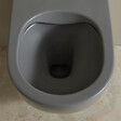 SIAMP - Pack WC Suspendu Bâti-support Universel Siamp avec Cuvette Sans Bride Gris mat Cyrus - vignette