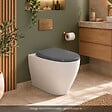 BEMIS - Abattant déclipsable frein de chute plastique thermodur Click & clean anthracite - vignette