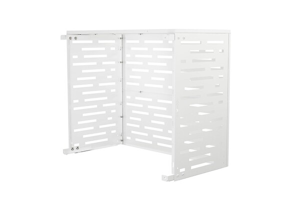 CASANOOV - Casanoov Cache clim & pompe à chaleur ANETO ARLBERG aluminium blanc - taille L - large