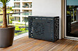 CASANOOV - Casanoov Cache Climatiseur Extérieur Acier Gris Anthracite Taille M 105x84x65 Amaro Arlberg - vignette