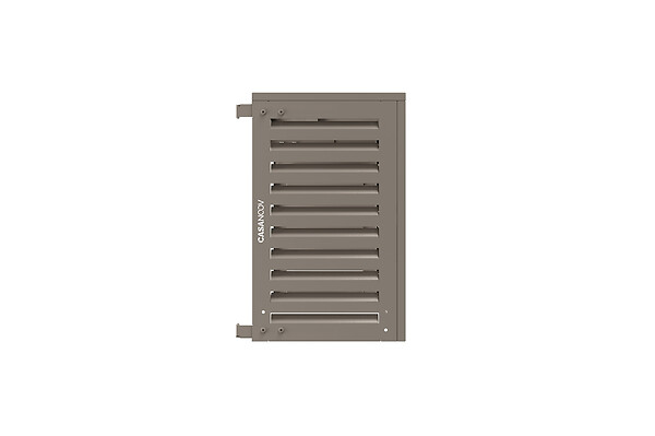 CASANOOV - Casanoov Cache clim aluminium taupe Aneto - taille S - large