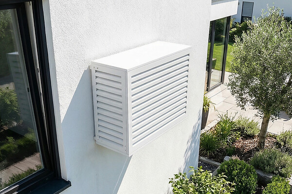 CASANOOV - Casanoov Cache clim aluminium blanc Aneto avec face inférieure - taille M - large