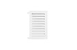 CASANOOV - Casanoov Cache clim aluminium blanc Aneto - taille S - vignette