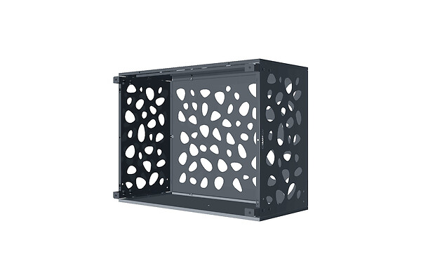 CASANOOV - Casanoov Cache Climatiseur Extérieur Acier Gris Anthracite Taille S 90x68x60 Sunny Avec Face Inférieure - large