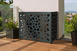 CASANOOV - Casanoov Cache Climatiseur Extérieur Acier Gris Anthracite Taille M 105x84x65 Amaro Sunny - vignette
