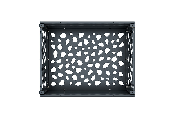 CASANOOV - Casanoov Cache clim aluminium gris Aneto Sunny avec face inférieure - taille M - large