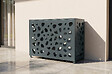 CASANOOV - Casanoov Cache Climatiseur Extérieur Acier Gris Anthracite Taille S 90x68x60 Amaro Sunny - vignette