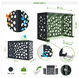 CASANOOV - Casanoov Cache Climatiseur Extérieur Acier Gris Anthracite Taille S 90x68x60 Amaro Sunny - vignette