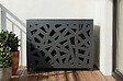 CASANOOV - Casanoov Cache clim & pompe à chaleur ANETO RUIVO aluminium gris - taille S - vignette