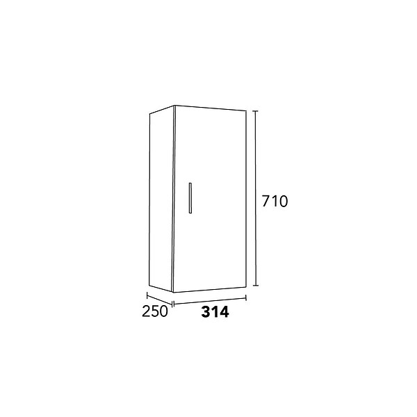 KIAMAMI VALENTINA - Porte-Serviettes Annulaire Poli En Acier Aisi 304 - Fixation Avec Vis Incluses | Loto - large