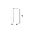 KIAMAMI VALENTINA - Porte-Serviettes Annulaire Poli En Acier Aisi 304 - Fixation Avec Vis Incluses | Loto - vignette