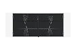 CASANOOV - Casanoov Portail battant acier noir mat 3m NALI VELETA H.140 cm + 2 poteaux 10x10 acier CARMO - vignette