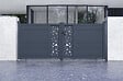 CASANOOV - Casanoov Portail battant 3 m SUNNY H.120 aluminium gris - vignette
