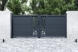 CASANOOV - Casanoov Portail battant 3 m SUNNY H.120 aluminium gris - vignette