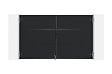 CASANOOV - Casanoov Portail battant acier 3 m NALI H.180  cm noir + Portillon H.180  cm noir - vignette