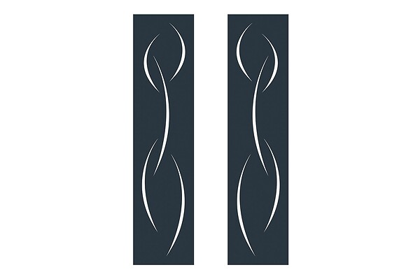 CASANOOV - Casanoov Portail battant 3 m LIFE H.160  cm + Portillon 1m LIFE H.160  cm aluminium gris - large