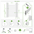 CASANOOV - Casanoov Portail battant 3 m VOGEL H.160  cm alu blanc + Portillon 1m VOGEL H.160 alu blanc - vignette