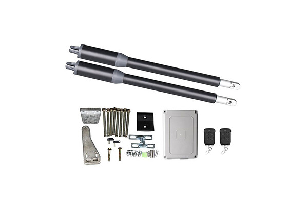 CASANOOV - Casanoov Portail battant 3 m EIGER H.180  cm blanc + Motorisation RANGER B150 - large