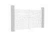 CASANOOV - Casanoov Portail battant 3 m EIGER H.180  cm blanc + Motorisation RANGER B150 - vignette