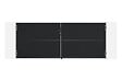 CASANOOV - Casanoov Portail battant acier 3,5 m NALI H.140  cm noir + Portillon H.140  cm noir - vignette