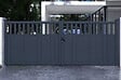 CASANOOV - Casanoov Portail battant 4 m SANTIS H.160  cm aluminium gris - vignette