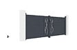CASANOOV - Casanoov Portail battant 3,5 m LIFE H.120 aluminium gris - vignette