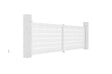 CASANOOV - Casanoov Portail battant 3,5 m VOGEL H.120  cm alu blanc + portillon VOGEL H120 BLANC - vignette