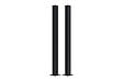 CASANOOV - Casanoov Portail battant acier noir mat 3,5 m NALI H.160  cm + 2 poteaux 10x10 acier CARMO - vignette