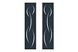 CASANOOV - Casanoov Portail battant 3,5 m LIFE H.160  cm + Portillon 1m LIFE H.160  cm aluminium gris - vignette