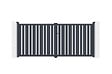 CASANOOV - Casanoov Portail battant 3,5 m VEYMONT H.160  cm aluminium gris - vignette